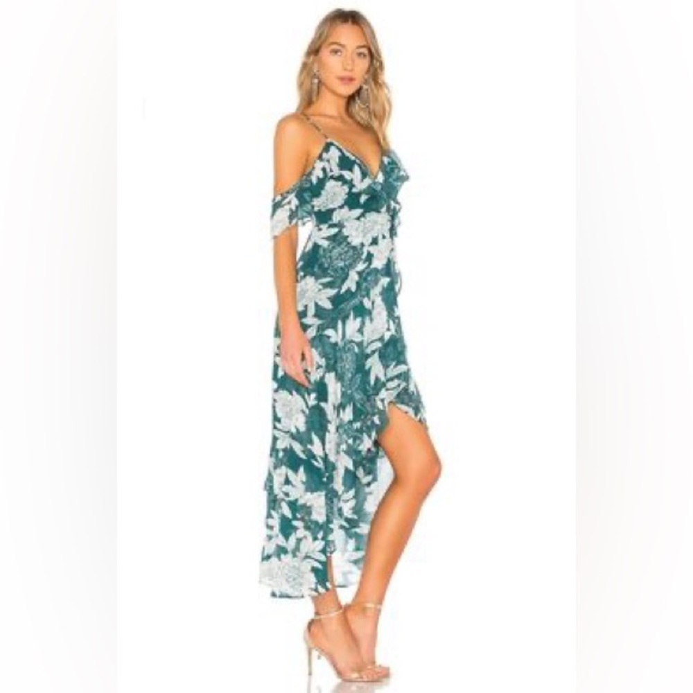 Bardot Floral Party Dress